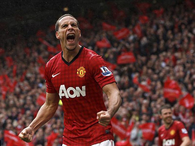 Rio Ferdinand trong màu áo M.U mùa giải cúp C1 2008