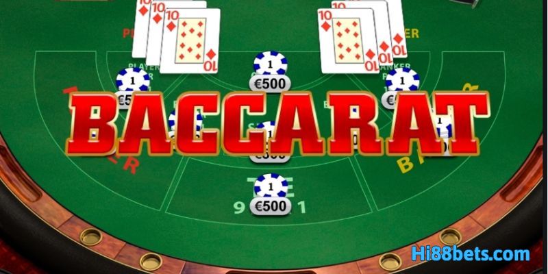 Baccarat là game bài có cách chơi rất đơn giản, dễ hiểu